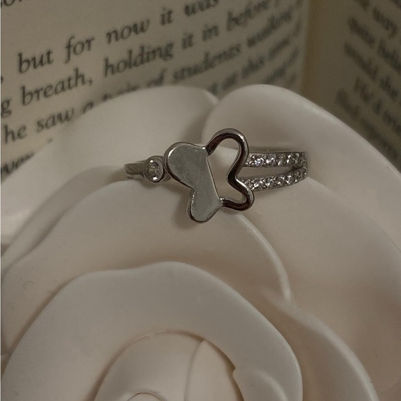 adjustable butterfly ring (sterling silver) - Picture 3 of 3